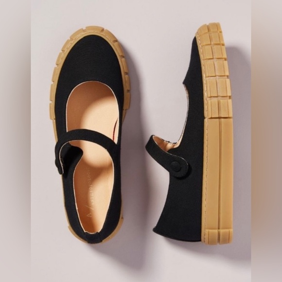 Anthropologie Shoes - Anthropologie Kiki Platform Mary Jane Flats Sz 40